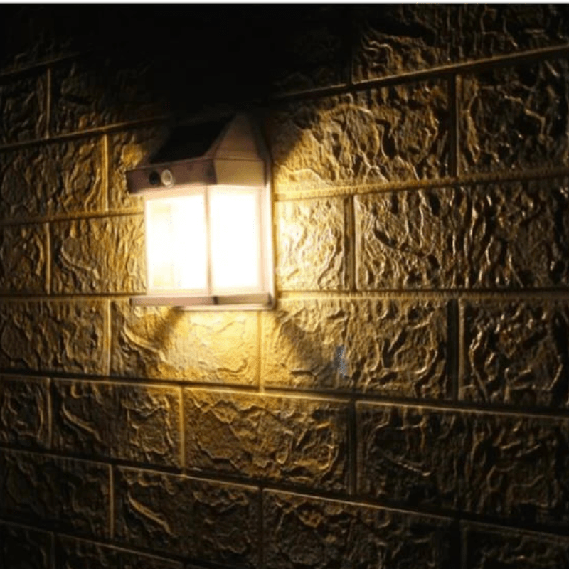 Ampoule murale solaire intelligente