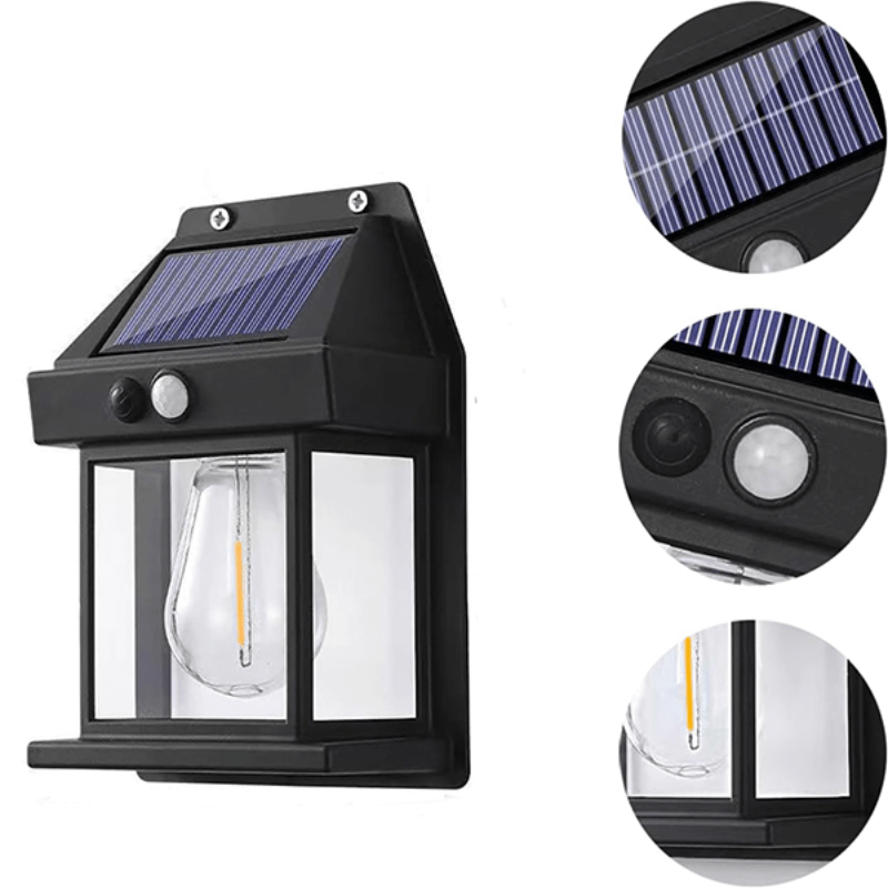 Ampoule murale solaire intelligente