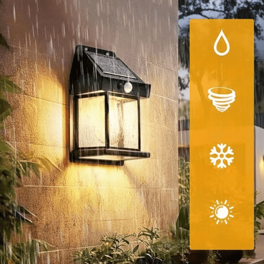 Ampoule murale solaire intelligente