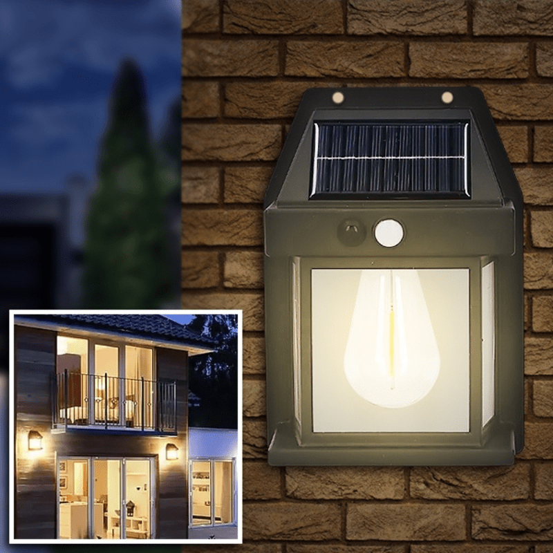 Ampoule murale solaire intelligente